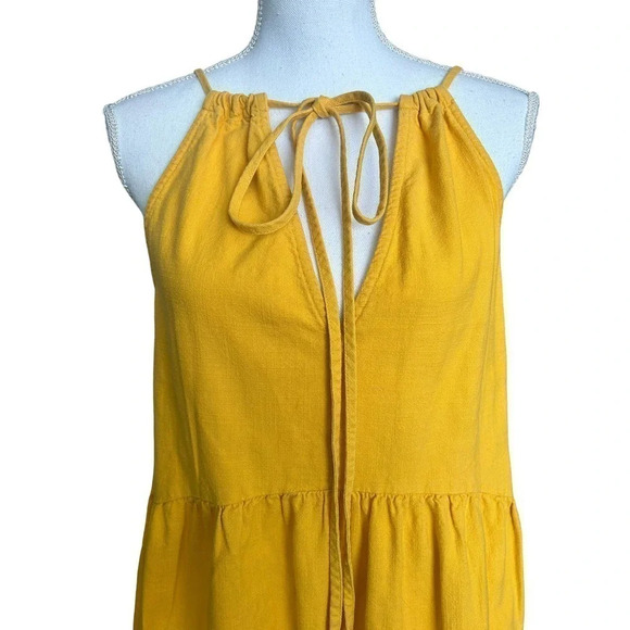 M.i.h. Jeans Yellow Lita Midi Dress - Picture 4 of 9